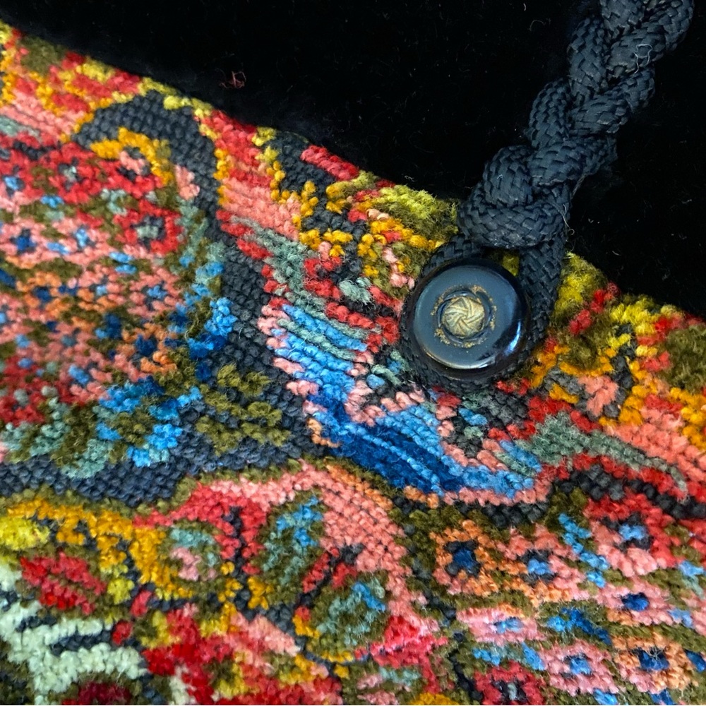 discount available! Hippie Vintage Tapestry Penny Lane Coat 1960s 1970s small - Picture 7 of 7